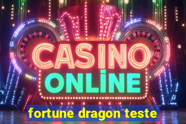 fortune dragon teste