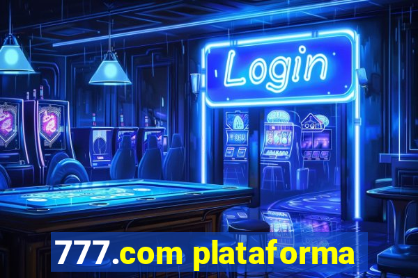 777.com plataforma