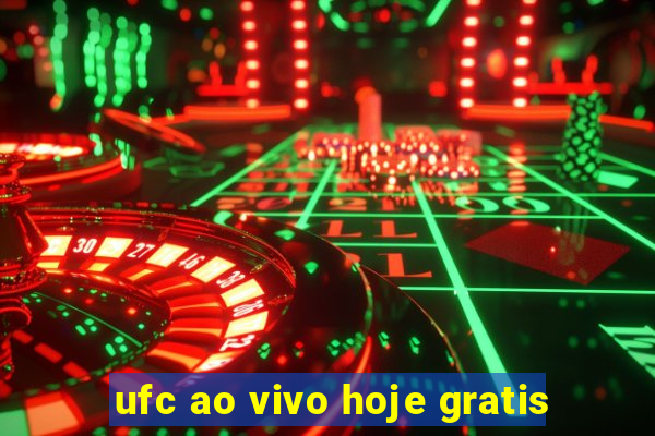 ufc ao vivo hoje gratis