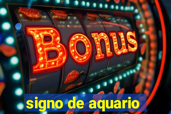 signo de aquario