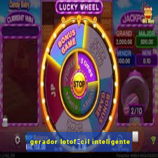 gerador lotof谩cil inteligente