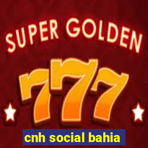 cnh social bahia