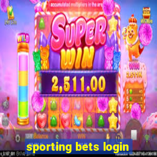 sporting bets login