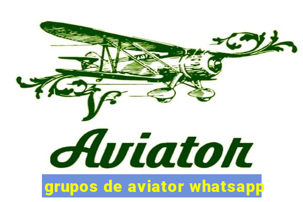 grupos de aviator whatsapp