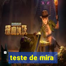 teste de mira