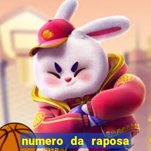 numero da raposa jogo do bicho