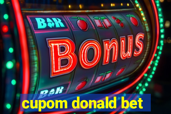 cupom donald bet