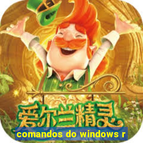 comandos do windows r