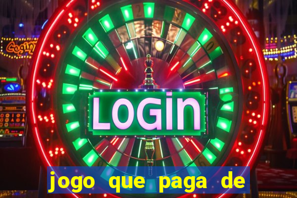 jogo que paga de verdade no pix