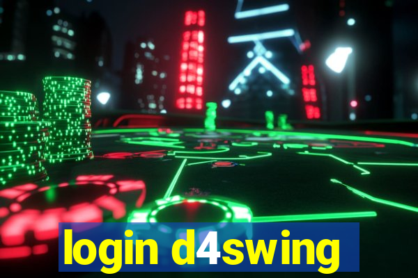 login d4swing