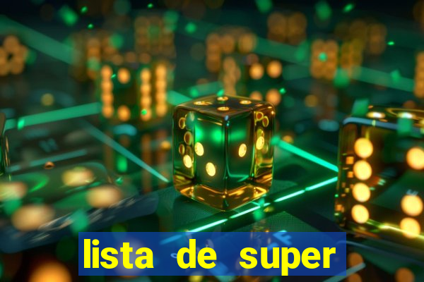 lista de super herois de a a z