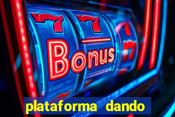 plataforma dando bonus de cadastro