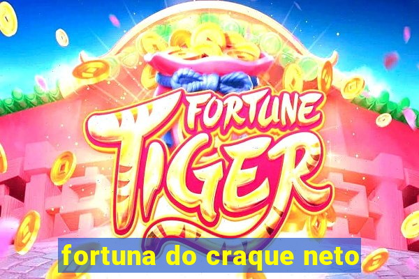 fortuna do craque neto