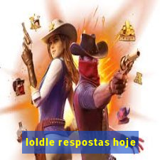 loldle respostas hoje