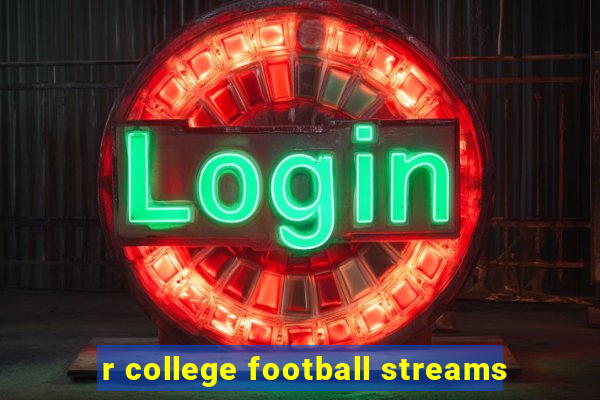 r college football streams