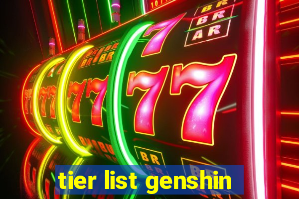 tier list genshin