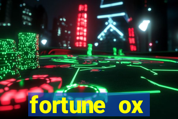 fortune ox horários pagantes