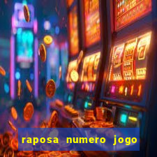 raposa numero jogo do bicho