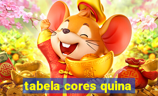 tabela cores quina