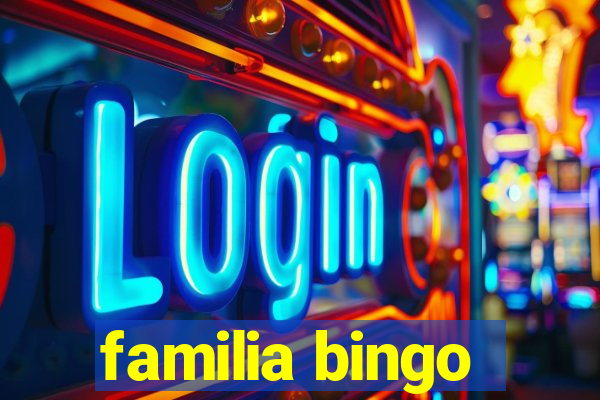 familia bingo