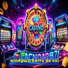 windguru barra do sul