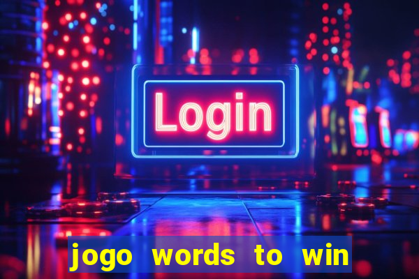 jogo words to win paga mesmo