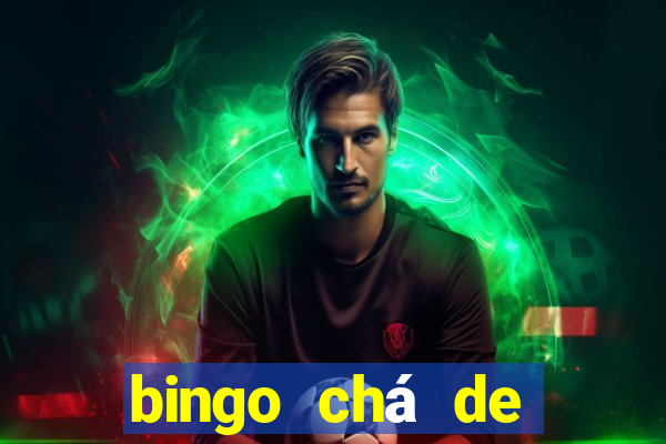 bingo chá de bebê excel