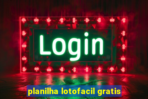 planilha lotofacil gratis