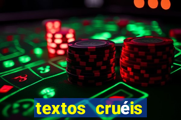 textos cruéis demais para serem lidos rapidamente pdf